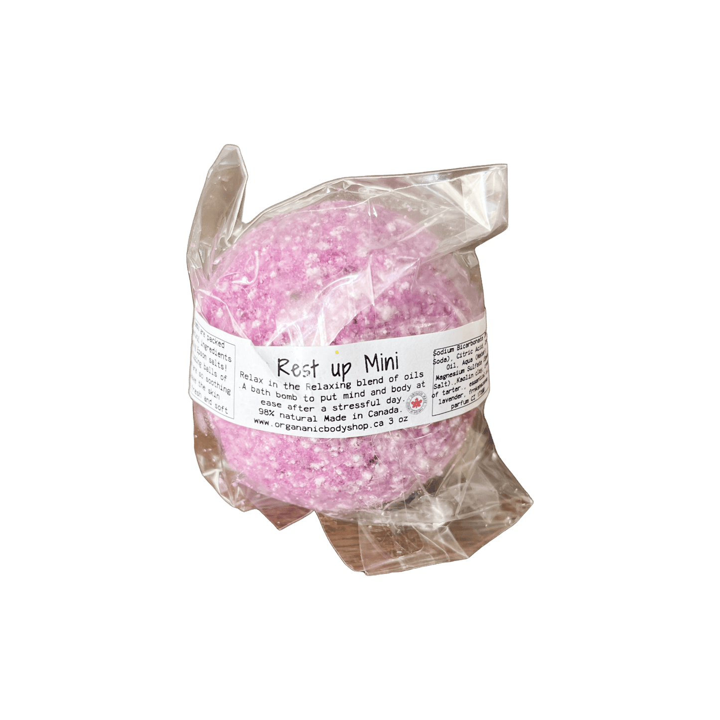 Rest Up Mini Bomb 100ml - Organic Body Shop