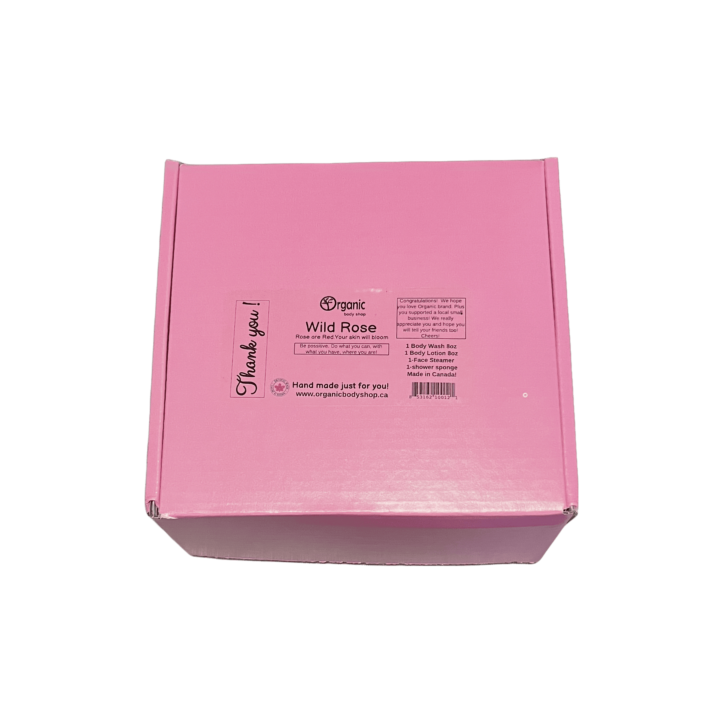 Rose body care. Roses are red. Your skin will bloom gift set. - Organic Body Shop