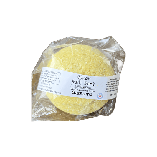 Satsuma Bath Bomb 100ml - Organic Body Shop