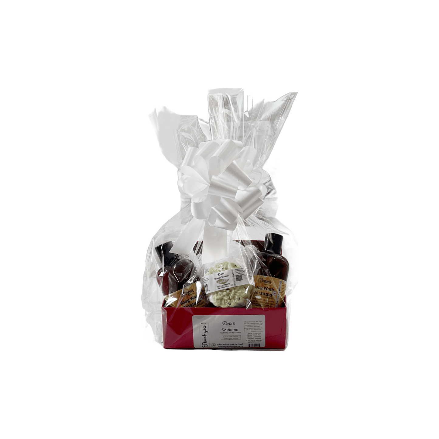 Satsuma Body Care Gift 5pc. Citrus balance. - Organic Body Shop