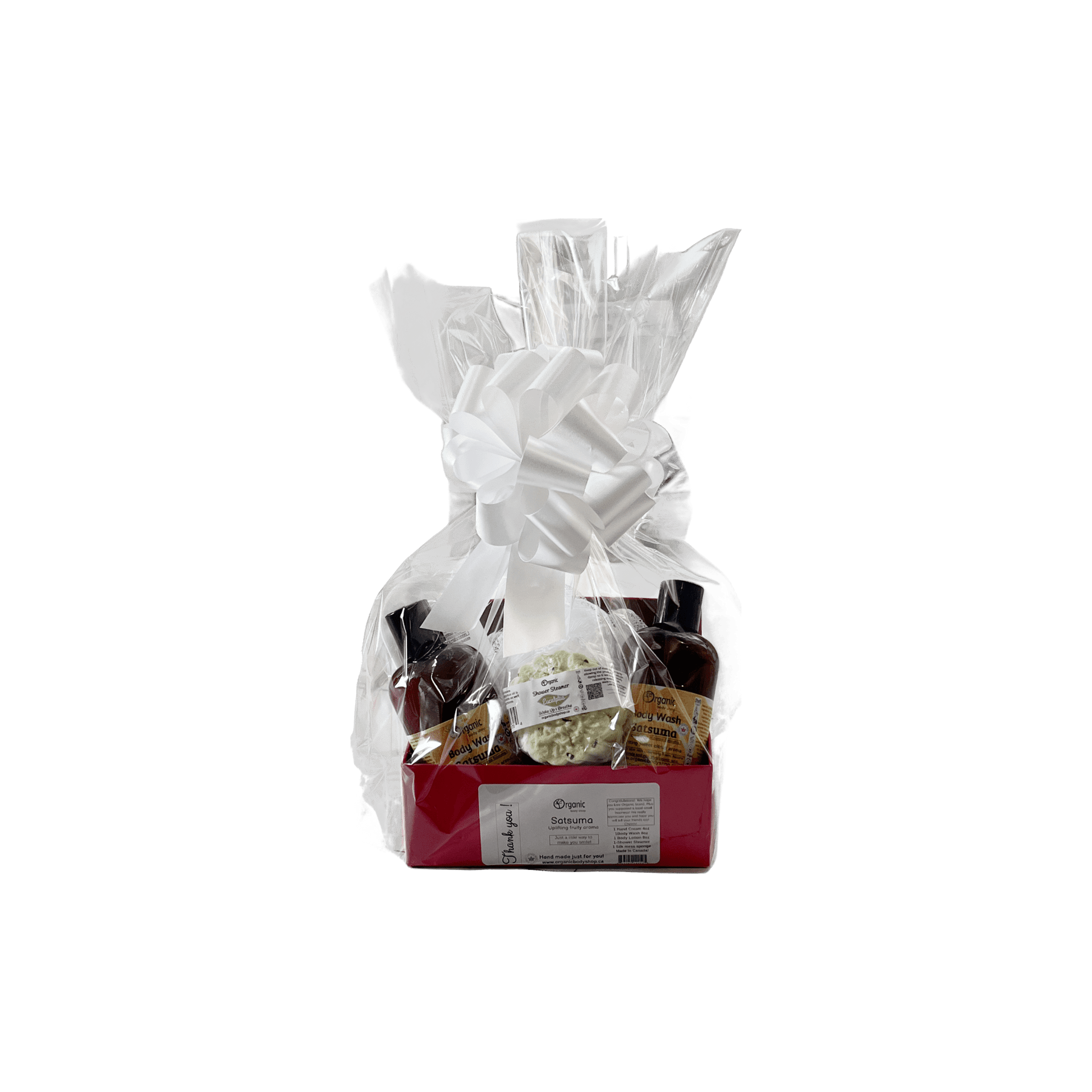 Satsuma Body Care Gift 5pc. Citrus balance. - Organic Body Shop