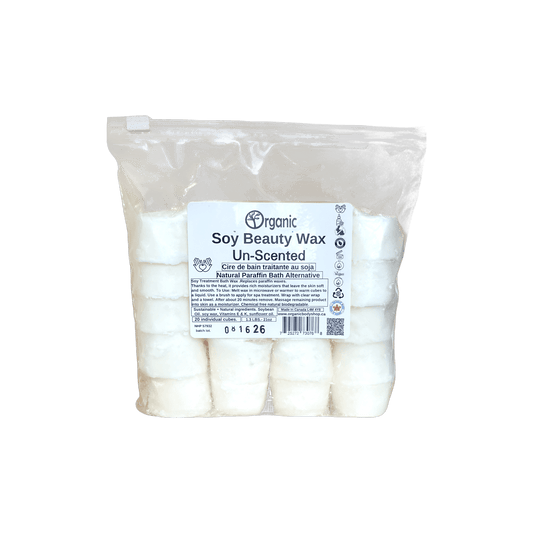 Soy treatment wax.20pc.Unscented - Organic Body Shop