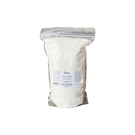 Stress Releasing Bath Salts. 55oz - Organic Body Shop