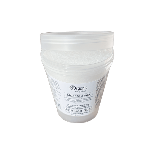 Stress Releasing Bath Salts.8oz - Organic Body Shop