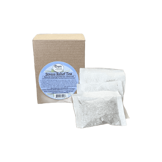 Stress Relief Tea. Nightime soothing tinture - Organic Body Shop
