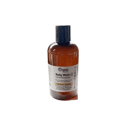 Tahitian Vanilla Body Wash. 8oz - Organic Body Shop