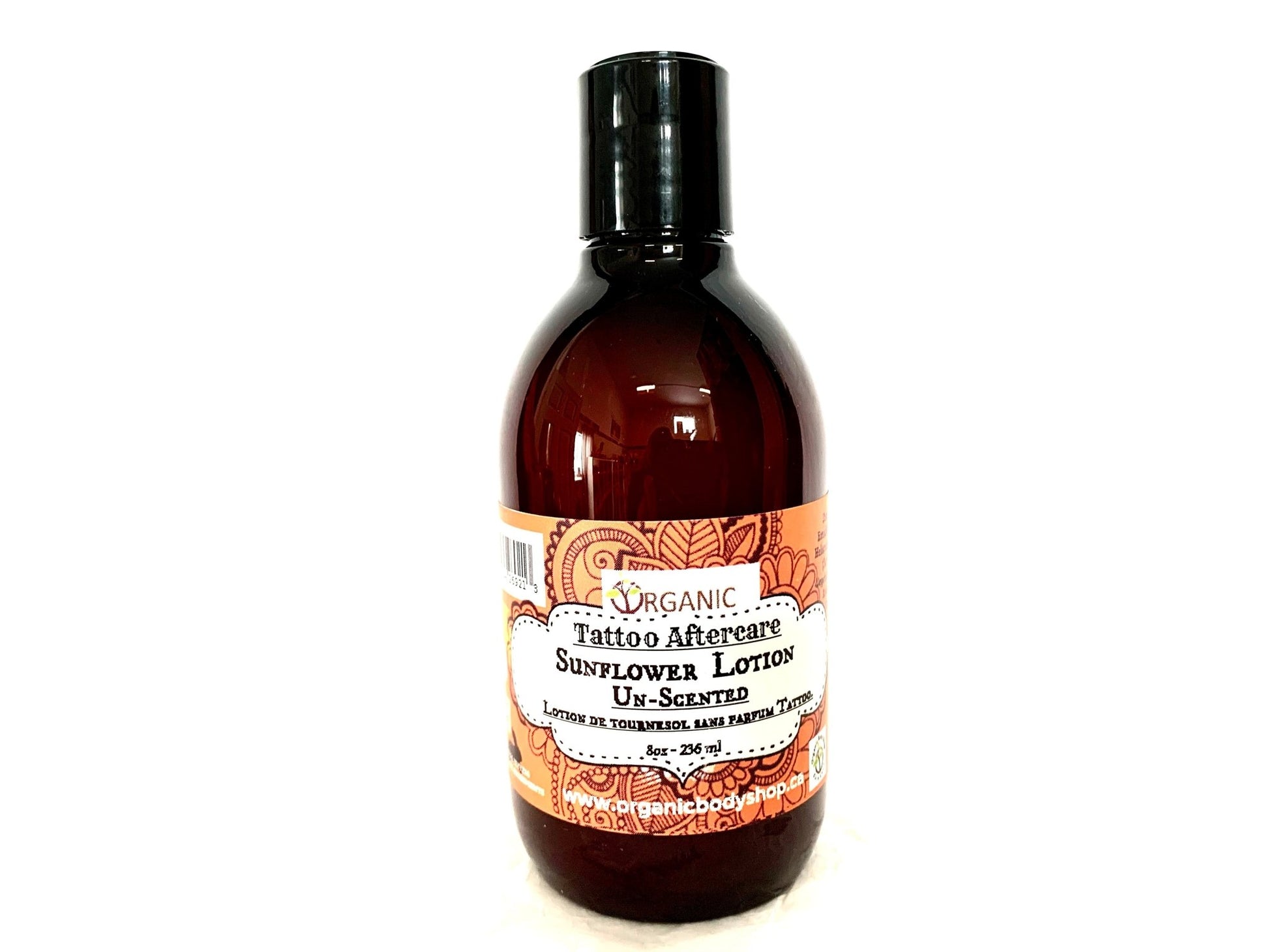 Tattoo Aftercare lotion Un - scented - Organic Body Shop