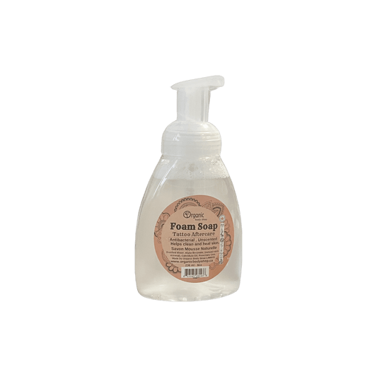 Tattoo Foam Soap. Organic 8oz - Organic Body Shop