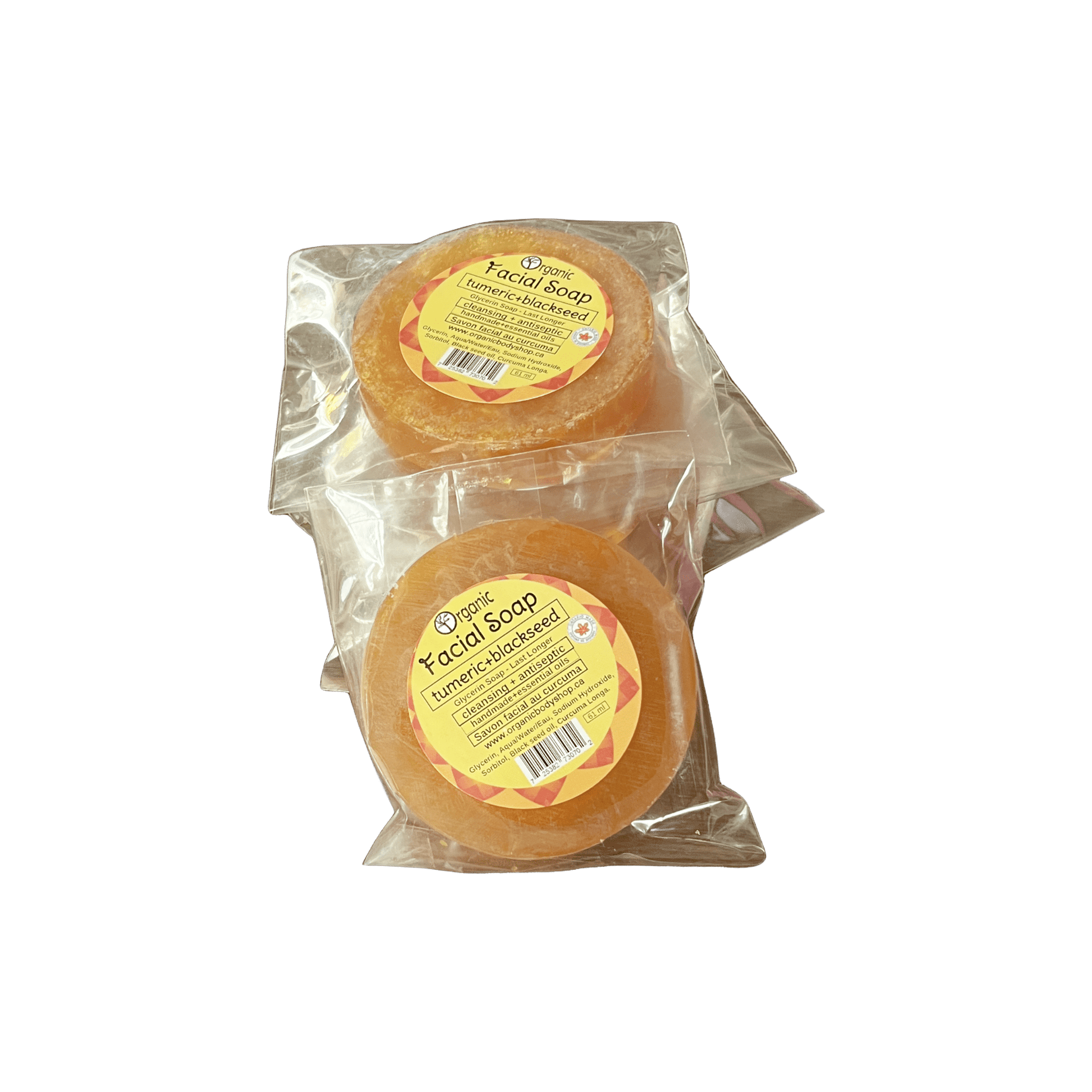 Turmeric Black Seed Soap Bar. Clear skin formula - Organic Body Shop