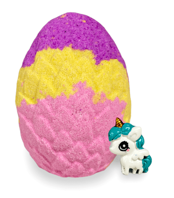 Unicorn Egg - Bath Bomb with Toy 133g - Organic Body Shop