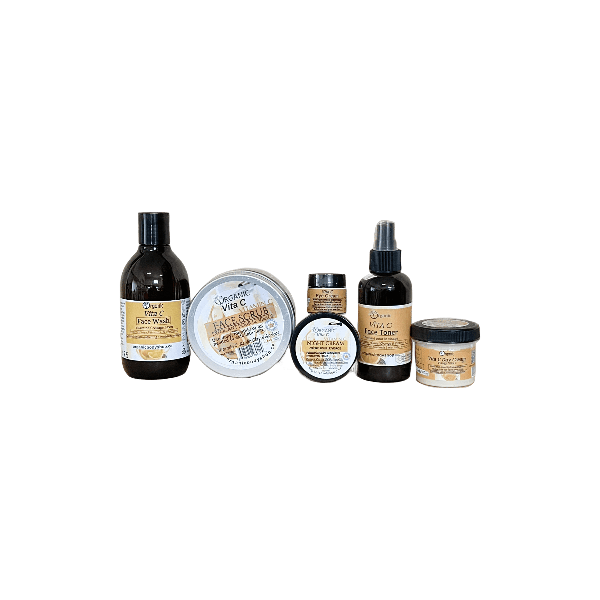 Vita - C Face Kit. Hydrate.Brighten.Tone - Organic Body Shop