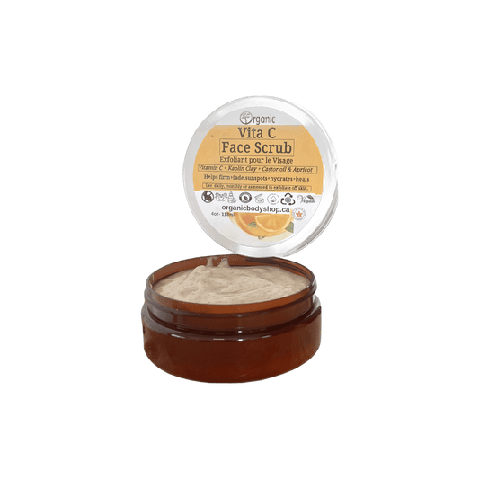 Vita C Face scrub.Hydrate,brighten,tone. - Organic Body Shop