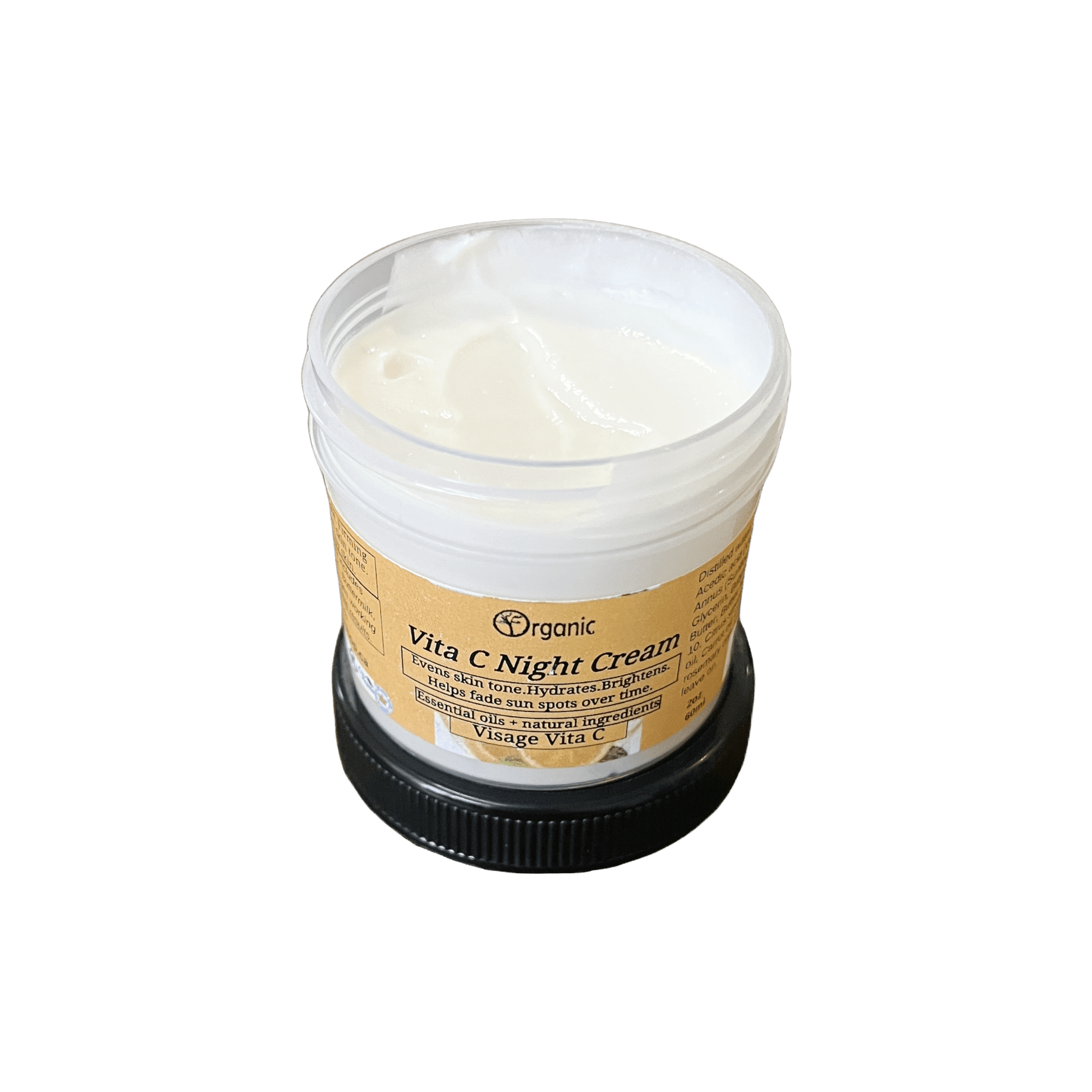 Vita C Night Cream. hydrate. tone. brighten - Organic Body Shop
