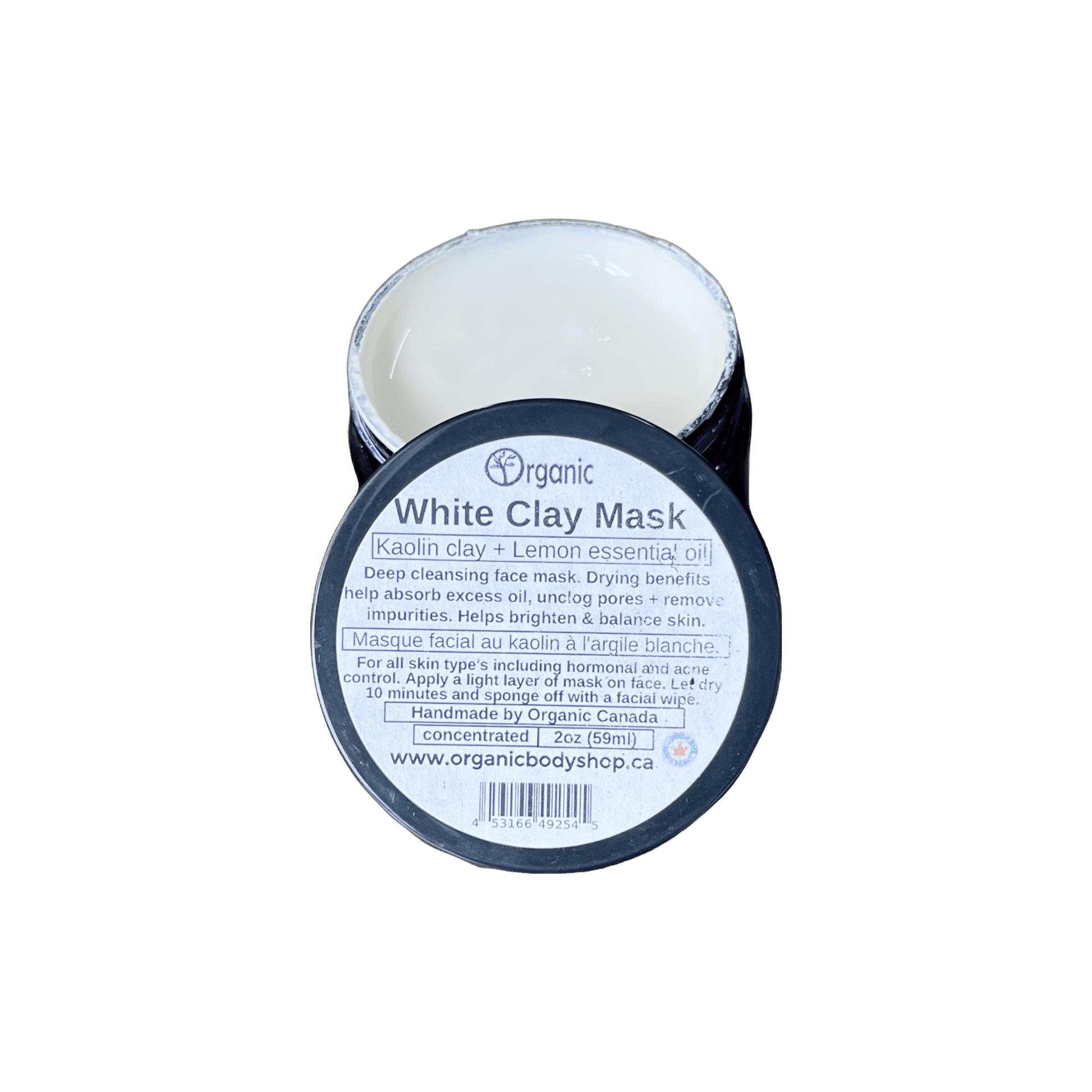 White Clay Mask. Kaolin Citrus face detox. - Organic Body Shop
